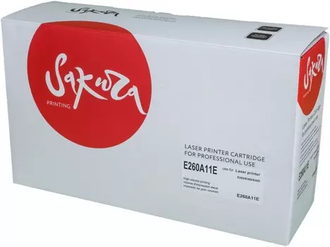 Картридж SAKURA E260A11E для Lexmark E460dn, E460dw, E360dn, E360d, E260d, E260, E462dtn, черный, 3500 к.