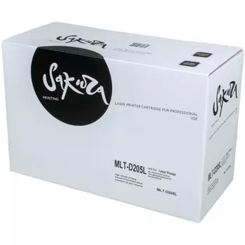 Картридж SAKURA MLTD205L для Samsung ML-3310/3312/3710/3712ND SCX-4823/4833HD/5737/5637HR/5639/573, черный, 5000 к.