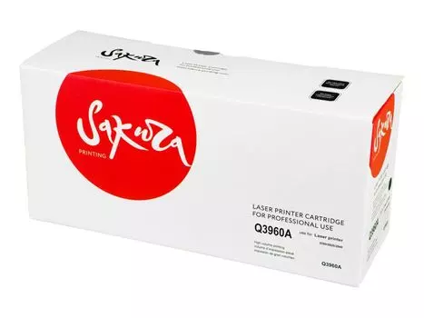 Картридж SAKURA Q3960A для HP, черный, 5000 к. LJ 2550/LJ 3000DN/LJ 3000DTN/LJ 3000N/LJ 2550L/LJ 2550LN/LJ 2550N/LJ 2820/LJ 2840/LJ 3000