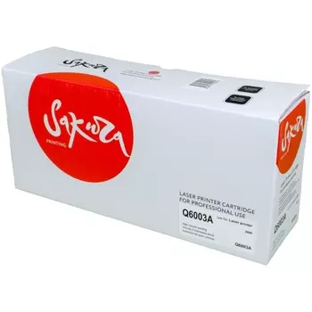 Картридж SAKURA Q6003A для LaserJet 1600/2600n/2605/2605dn/2605dtn/CM1015MFP/CM1017MFP, пурпурный, 2000 к.