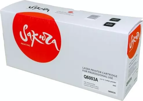 Картридж SAKURA Q6003A для LaserJet 1600/2600n/2605/2605dn/2605dtn/CM1015MFP/CM1017MFP, пурпурный, 2000 к.