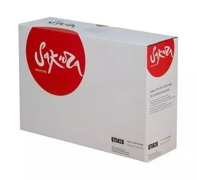 Картридж SAKURA Q7582A для HPColor LaserJet 3800/3800n/3800dn/3800dtn/CP3505n/CP3505dn/CP3505x, желтый, 6000 к.
