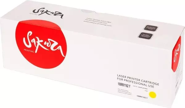 Картридж SAKURA SA106R01162/106R01166 для Xerox Phaser 7760 , желтый, 25 000 к.
