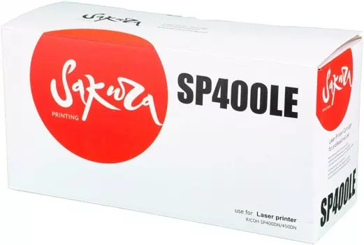 Картридж SAKURA SP400LE для Ricoh SP400DN/ SP450DN, черный, 2 500 к.