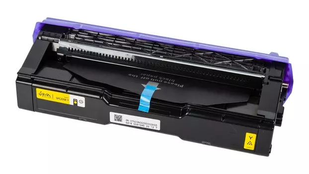 Картридж SAKURA SPC220EY для Ricoh, желтый, 2300 к. Aficio SPC220S/C221SF/C222SF/C220N/C221N/C222DN/C240DN/C240SF