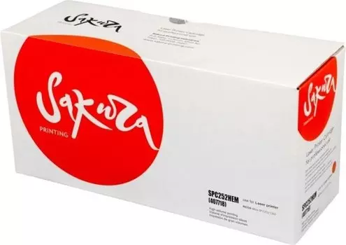 Картридж SAKURA SPC252HEM (407718) для Ricoh, пурпурный, 6000 к.