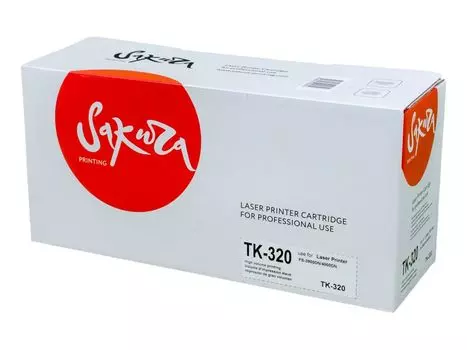 Картридж SAKURA TK320 для Kyocera Mita, черный, 15000 к. FS-3900DN/FS-4000DN
