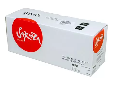 Картридж SAKURA TK360 для Kyocera Mita, черный, 20000 к. FS-4020DN