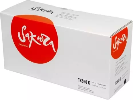 Картридж SAKURA TK560K для Kyocera Mita FS-C5300DN/ FS-C5350DN, ECOSYS 6030cdn, черный, 12 000 к.