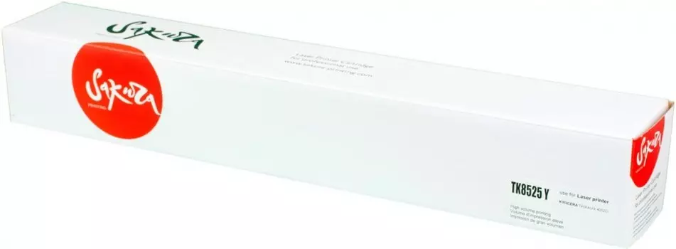 Картридж SAKURA TK8525Y для Kyocera TASKalfa 4052ci, желтый, 20 000 к.