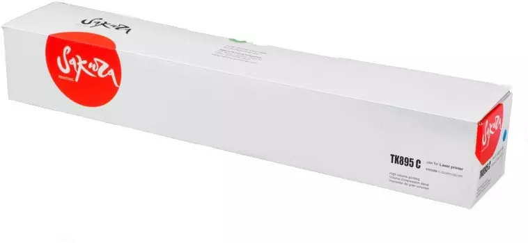 Картридж SAKURA TK895С для Kyocera Mita FS-C8020MFP/8025MFP/8520MFP/8525MFP, синий, 6 000 к.