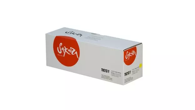 Картридж SAKURA TN213Y для Brother, желтый, 1300 к. DCP-L3550CDW/DCP-L3550/HL-L3230CDW/HL-L3230/MFC-L3770CDW/MFC-L3770