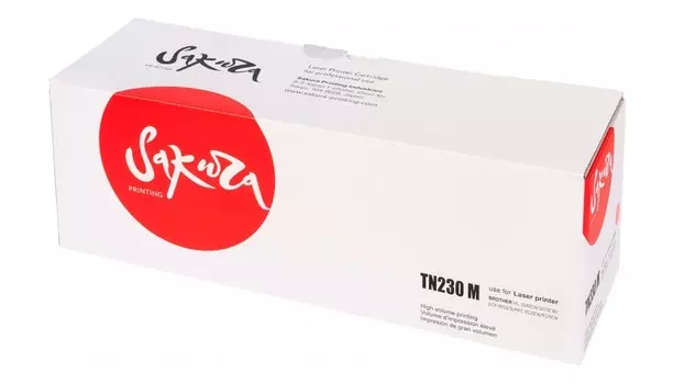 Картридж SAKURA TN230M для Brother DCP-9010CN, HL-3040CN/3070CW, MFC-9120CN/9320CW, пурпурный, 1400 к.