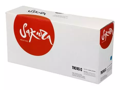 Картридж SAKURA TN245C для Brother, синий, 2200 к. MFC-9330/MFC-9340/HL-3140/HL-3150/HL-3170/DCP-9020/MFC-9140