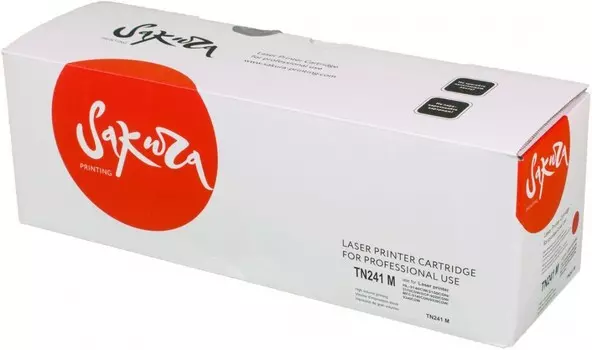 Картридж SAKURA TN245М для Brother HL-3140/3150/3170, DCP-9020, MFC-9140/9330/9340, пурпурный, 2 200к.