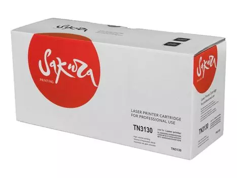Картридж SAKURA TN3130 для Brother, черный, 3500 к. DCP-8065DN/MFC-8460N/MFC-8860DN/MFC-8870DW/HL-5240/HL-5240L/HL-5250DN/HL-5270DN/HL-5280DW/DCP-8060