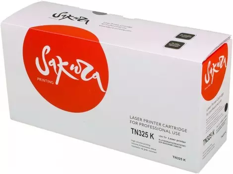 Картридж SAKURA TN325BK для Brother HL-4140CN, HL-4150CDN, HL-4570CDW, HL-4570CDWT, DCP-9055CDN, DCP-9270CDN, MFC-9460CDN, MFC-9465CDN, MFC-9970CDW, черный, 4000 к.