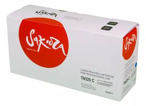 Картридж SAKURA TN325C для Brother, синий, 3500 к. MFC-9460CDN/MFC-9465CDN/MFC-9970CDW/HL-4140CN/HL-4150CDN/HL-4570CDW/HL-4570CDWT/DCP-9055CDN/DCP-9270CDN