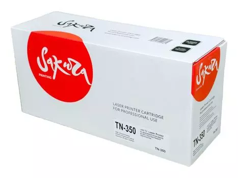 Картридж SAKURA TN350 для Brother, черный, 2500 к. HL-2040/HL-2070/MFC-7220/MFC-7420/HL-2035/HL-2037/FAX-2820/FAX-2920/7820N