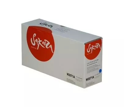 Картридж SAKURA W2071A (HP 117A) для HP Laser 150, MFP 178/ MFP 179, синий, 700 к.