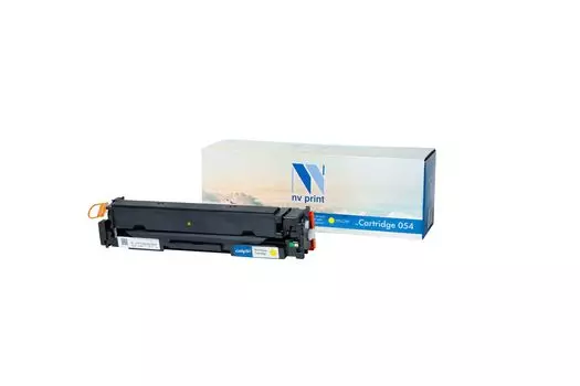 Картридж совместимый NV Print NV-054 Yellow для Canon i-Sensys LBP-620/621/623/640/MF-640/641/642/643/644/645 (1200k)