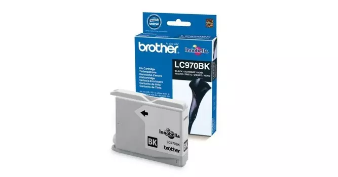 Картридж струйный Brother LC970BK черный