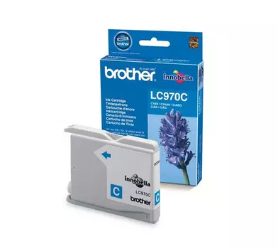 Картридж струйный Brother LC970C синий