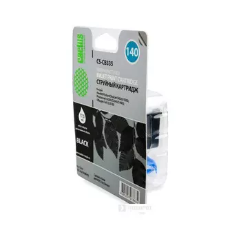 Картридж струйный Cactus CS-CB335 №140 черный для HP DJ D4263/D4363 (17мл)
