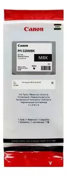 Картридж струйный Canon PFI-320 MBK 2889C001 черный матовый (300мл) для Canon imagePROGRAF TM-200/205