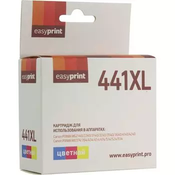 Картридж струйный EasyPrint IC-CL441XL Color