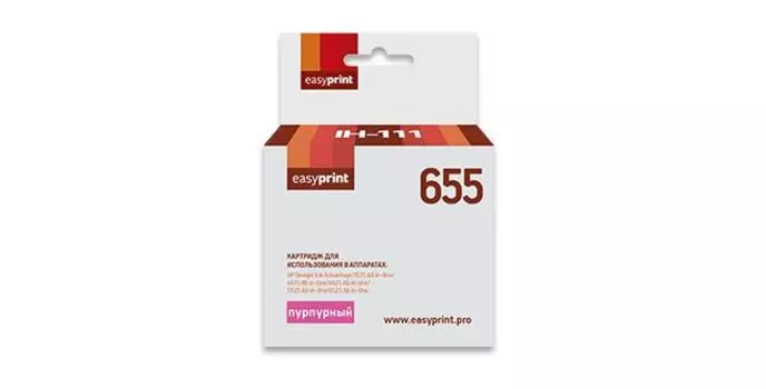 Картридж струйный EasyPrint IH-111 Purple