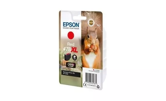 Картридж струйный Epson C13T04F54020 красный