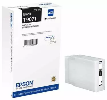 Картридж струйный Epson T9071 (C13T907140)