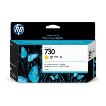 Картридж струйный HP 730 P2V64A желтый