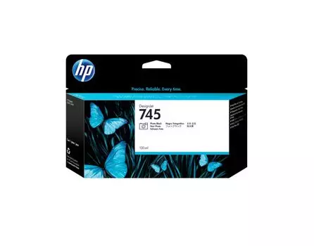 Картридж струйный HP 745 (F9J98A) фото черный