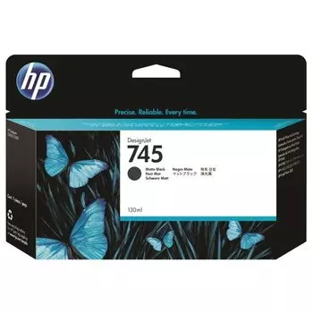 Картридж струйный HP 745 (F9J99A) матовый черный
