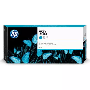 Картридж струйный HP 746 (P2V80A) голубой