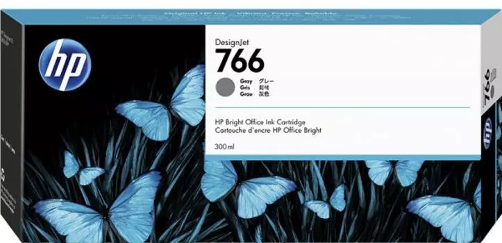 Картридж струйный HP 766 (P2V93A) серый