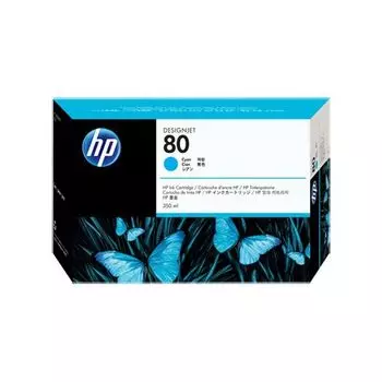 Картридж струйный HP 80 C4846A голубой