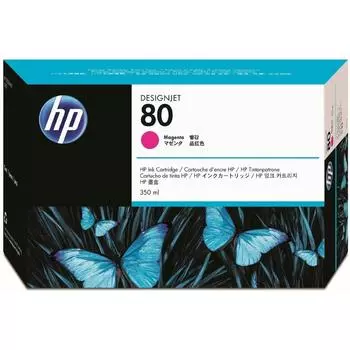 Картридж струйный HP 80 (C4874A) пурпурный