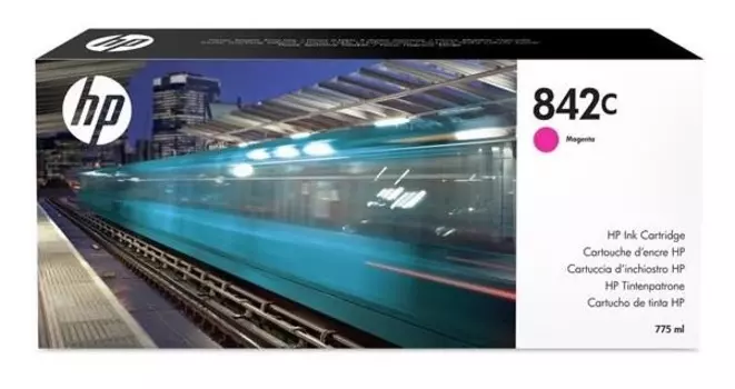 Картридж струйный HP 842C (C1Q55A) пурпурный