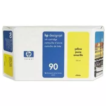 Картридж струйный HP 90 (C5064A) желтый