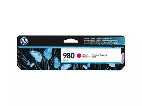 Картридж струйный HP 980 (D8J08A) пурпурный
