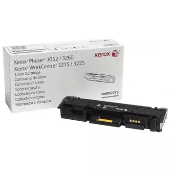 Картридж Xerox 106R02778 для Xerox Ph 3052/3260/WC 3215/3225, черный
