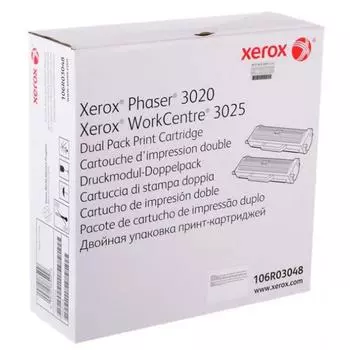 Картридж Xerox 106R03048 для Xerox Ph 3020/WC 3025, черный
