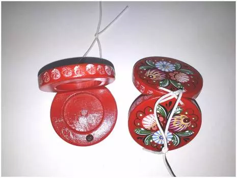 Кастаньеты МАСТЕРСКАЯ СЕРЕБРОВА К2-КН -01