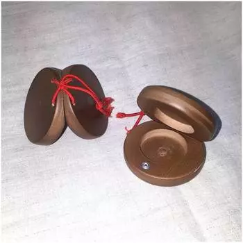 Кастаньеты МАСТЕРСКАЯ СЕРЕБРОВА Т2-КН -01