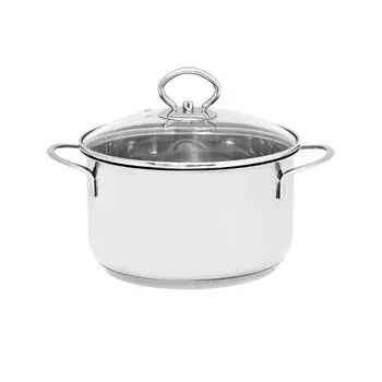 Кастрюля ATTRIBUTE STEEL AUGUSTA 18х10.5см 2л