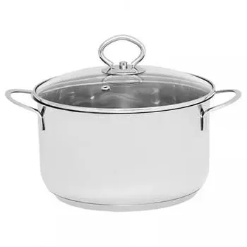 Кастрюля ATTRIBUTE STEEL AUGUSTA 24х13.5см 5л