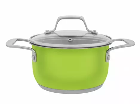 Кастрюля Esprado Aranda Verde 6,2л, зеленый, нерж. сталь